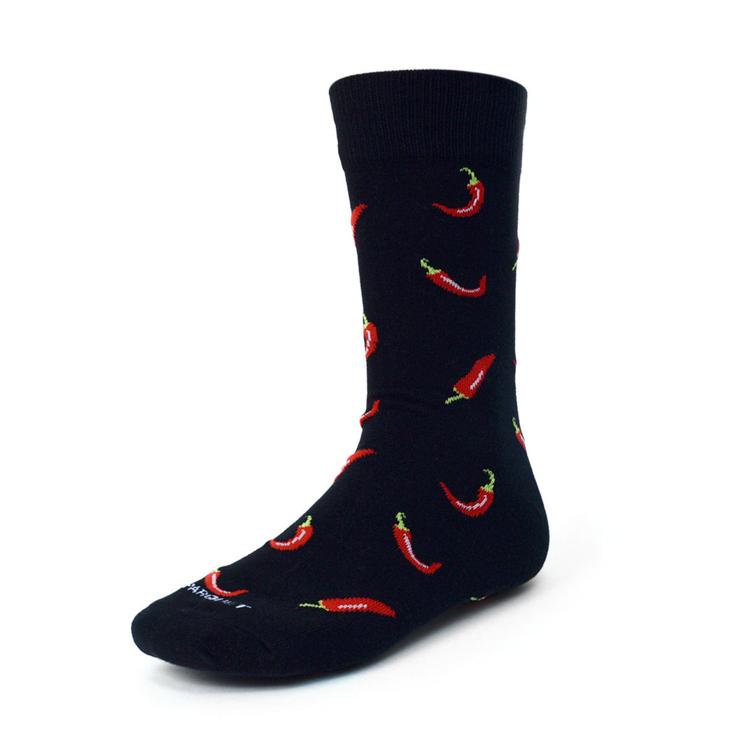 Men's Chili Pepper Premium Collection Novelty Socks
