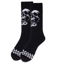 Load image into Gallery viewer, Men&#39;s Ribbed Skull Novelty Socks
