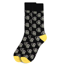 Load image into Gallery viewer, Men&#39;s Novelty Socks &#39;Black&#39; Assorted Pack- 5 pairs
