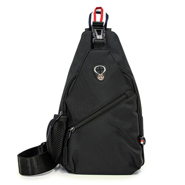 Urban Sport Nylon Sling Bag with Theft Protection Buckle