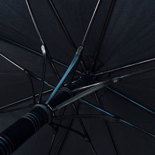 Load image into Gallery viewer, Parquet Auto Open Backpack Umbrella – Extended Back Flap, Windproof Design
