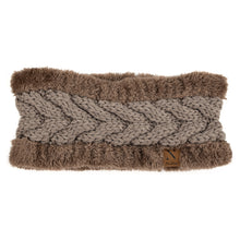 Load image into Gallery viewer, Nollia Women&#39;s Thick Fleece Lined Knit Winter Headband Ear Warmer
