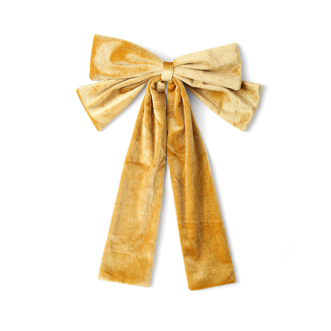 Velvet Ribbon Hair Clip