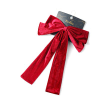 Load image into Gallery viewer, Velvet Ribbon Hair Clip
