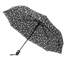 Load image into Gallery viewer, Nollia Compact Daisy Flower Auto-Open Umbrella – 12&quot; Travel Size, Wind-Resistant

