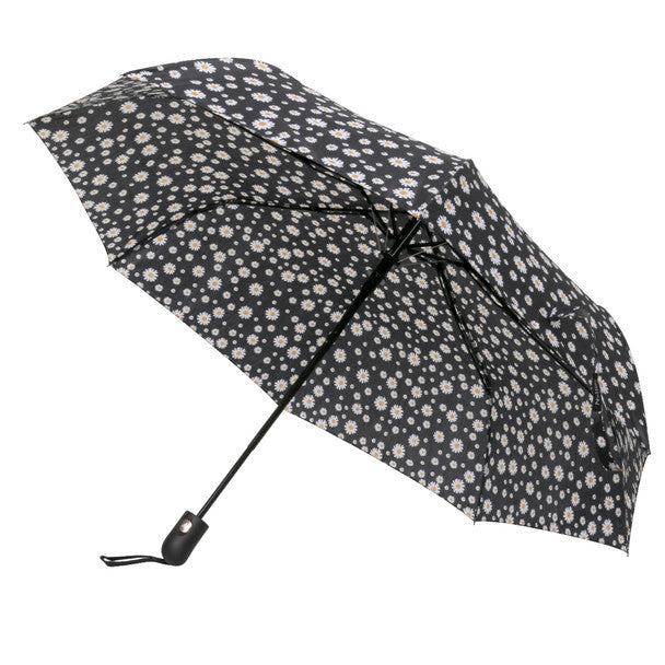 Nollia Compact Daisy Flower Auto-Open Umbrella – 12