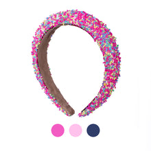 Load image into Gallery viewer, Nollia Multi-Color Sprinkle Padded Headband
