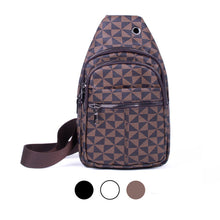 Load image into Gallery viewer, Patterned PU Leather Crossbody Sling Bag
