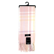 Load image into Gallery viewer, Unisex Plaid Cashmere Feel Winter Scarves
