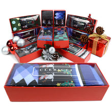 Load image into Gallery viewer, 12-Boxes Random Assorted Men&#39;s Socks Holiday Gift Set – 3 Pairs in Each Box | Perfect for Gifts
