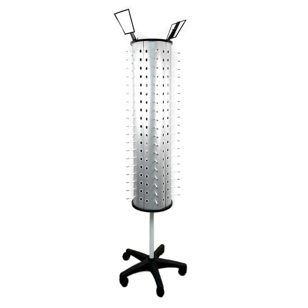 Rotating Sunglass Display Rack with Wheels – Holds 95 Pairs