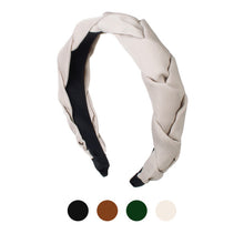 Load image into Gallery viewer, Nollia Ladies Chic Wide Braided Headband

