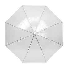 Load image into Gallery viewer, Parquet Premium Clear Umbrella – Auto Open, Slim Handle, 33&quot; Arc
