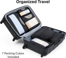 Load image into Gallery viewer, WESTEND Collapsible Luggage with Packing Cubes – Space-Saving &amp; Lightweight Travel Suitcase
