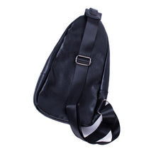 Load image into Gallery viewer, Black PU Leather Anti-Theft Sling Bag – Stylish &amp; Secure
