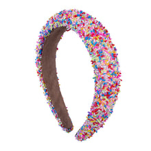 Load image into Gallery viewer, Nollia Multi-Color Sprinkle Padded Headband
