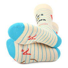 Load image into Gallery viewer, Men&#39;s Socks - The World&#39;s Best Teacher Novelty Sock
