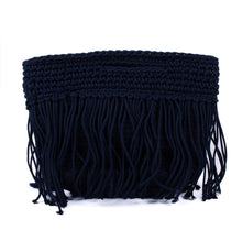 Load image into Gallery viewer, Ladies Woven Fringe Crochet Knit Crossbody Bag
