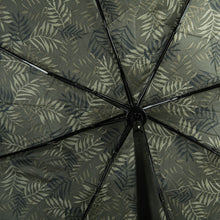 Load image into Gallery viewer, Nollia Compact Leaf Pattern Auto-Open Umbrella – 12&quot; Travel Size, Wind-Resistant &amp; Lightweight
