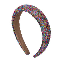 Load image into Gallery viewer, Nollia Multi-Color Sprinkle Padded Headband
