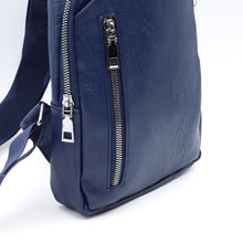 Load image into Gallery viewer, Ladies Vegan Leather Sling Bag – Chic &amp; Functional Crossbody
