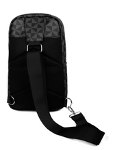Load image into Gallery viewer, Fashionable Monogram Vegan Leather Sling Bag W/ Adjustable Strap
