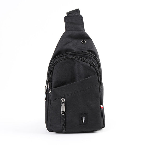 O-Ring Crossbody Sling Bag with Earphone Hole