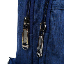 Load image into Gallery viewer, Canvas Crossbody Sling Bag with Headphone Jack – Durable &amp; Stylish
