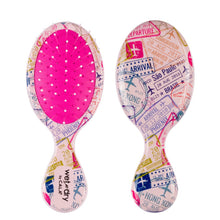 Load image into Gallery viewer, Wet-n-Dry Mini Hair Brush- Travel the World
