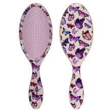 Load image into Gallery viewer, Wet-n-Dry Hair Brush- Butterflies

