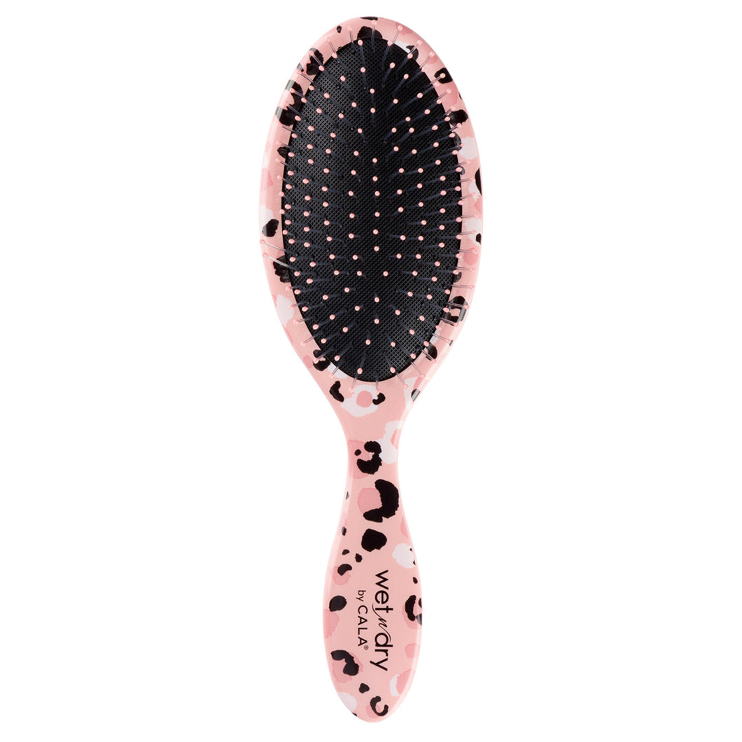 Wet-n-Dry Hair Brush- Cheetah Print