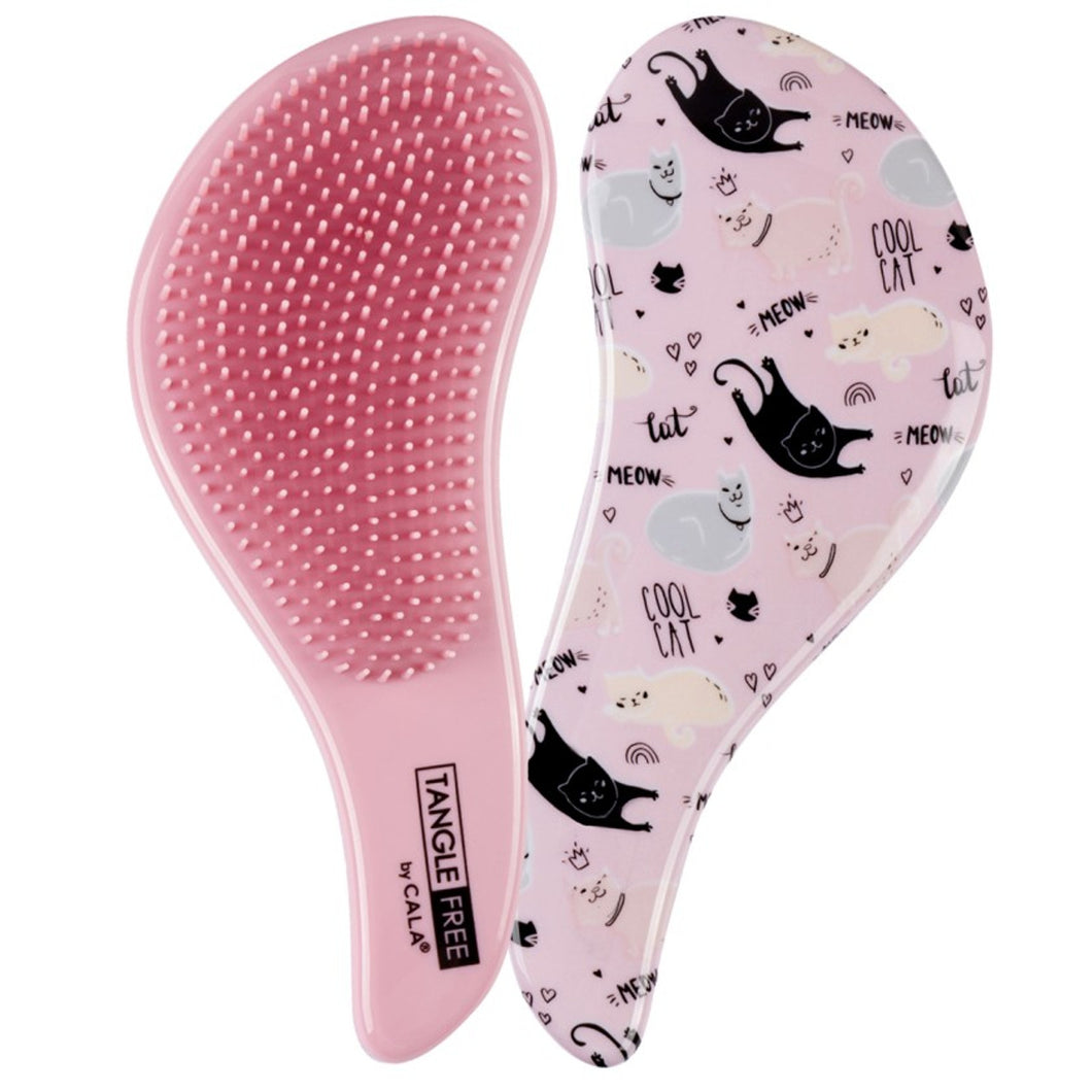 Tangle Free Hair Brush- Cool Cats