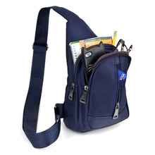 Load image into Gallery viewer, Silky Nylon Crossbody Sling Bag with Inner Padding
