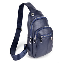 Load image into Gallery viewer, Versatile Vegan Leather Crossbody Sling Bag with Earphone Hole - Hands-Free Music
