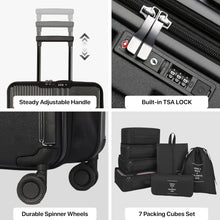 Load image into Gallery viewer, WESTEND Collapsible Luggage with Packing Cubes – Space-Saving &amp; Lightweight Travel Suitcase
