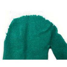 Load image into Gallery viewer, Heavy-Duty Latex Coated Green Work Gloves – Textured Grip, Knit Wrist, Multi-Purpose
