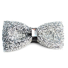 Load image into Gallery viewer, Sparkling Crystal Men&#39;s Bow Tie
