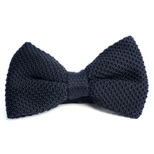 Load image into Gallery viewer, Men&#39;s Solid Knitted Bow Tie
