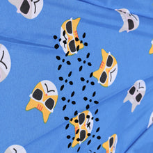 Load image into Gallery viewer, Nollia Inside Out Cat Print Inverted Umbrella – Blue
