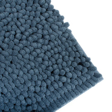 Load image into Gallery viewer, Bath Mat in Navy - Non-Slip Bottom
