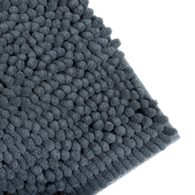 Load image into Gallery viewer, Bath Mat in Charcoal - Non-Slip Bottom
