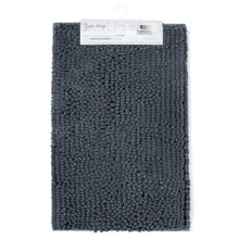Load image into Gallery viewer, Bath Mat in Charcoal - Non-Slip Bottom

