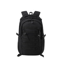 Load image into Gallery viewer, Black Tactical Backpack - 100% Polyester Military-Style Assault Pack with Molle System
