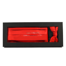 Load image into Gallery viewer, Men&#39;s Poly Satin Bow Tie and Cummerbund Sets
