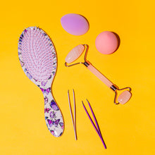 Load image into Gallery viewer, Wet-n-Dry Hair Brush- Butterflies
