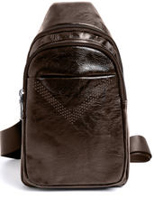 Load image into Gallery viewer, Vegan Leather Crossbody Sling Bag – Durable &amp; Stylish
