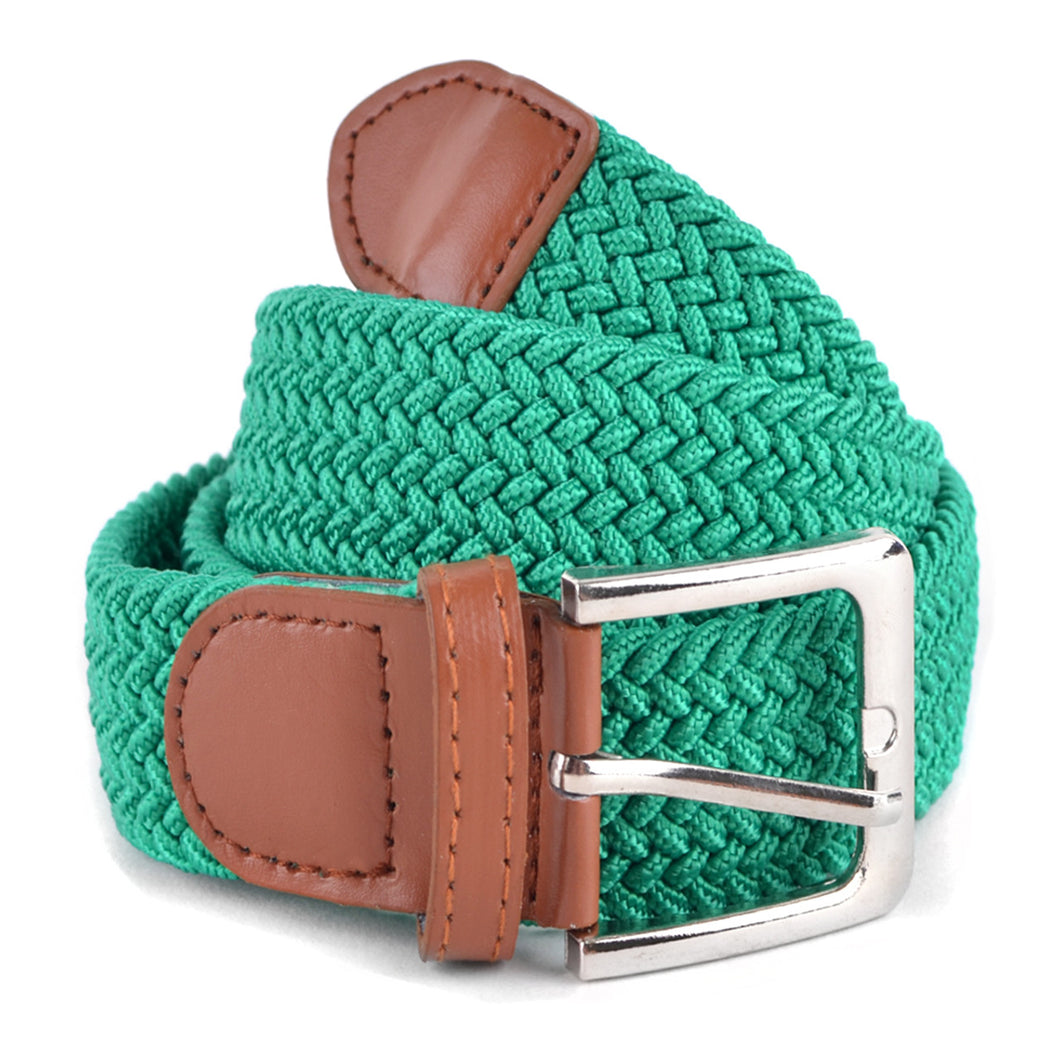 Men's Stretch Braided Woven Belts
