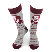 Load image into Gallery viewer, Men&#39;s Shakespeare Novelty Socks
