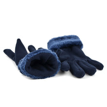 Load image into Gallery viewer, Women&#39;s Faux Fur and Fleece Winter Set
