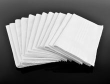 Load image into Gallery viewer, Men&#39;s Cotton Plain Handkerchiefs 12 piece Set
